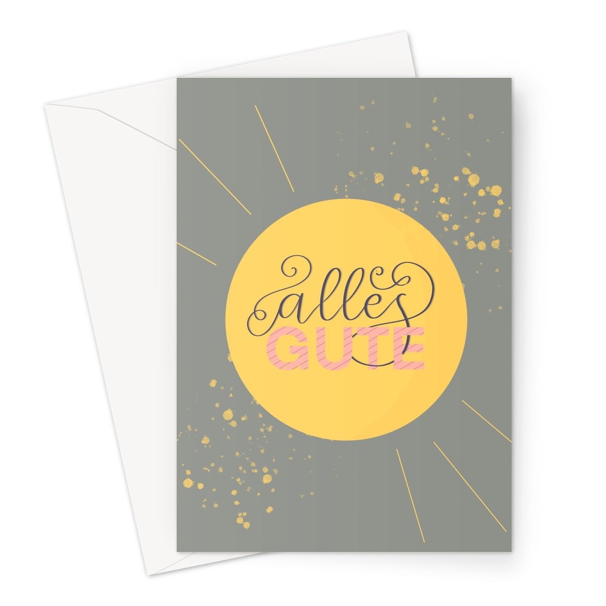 Alles Gute // Greeting Card
