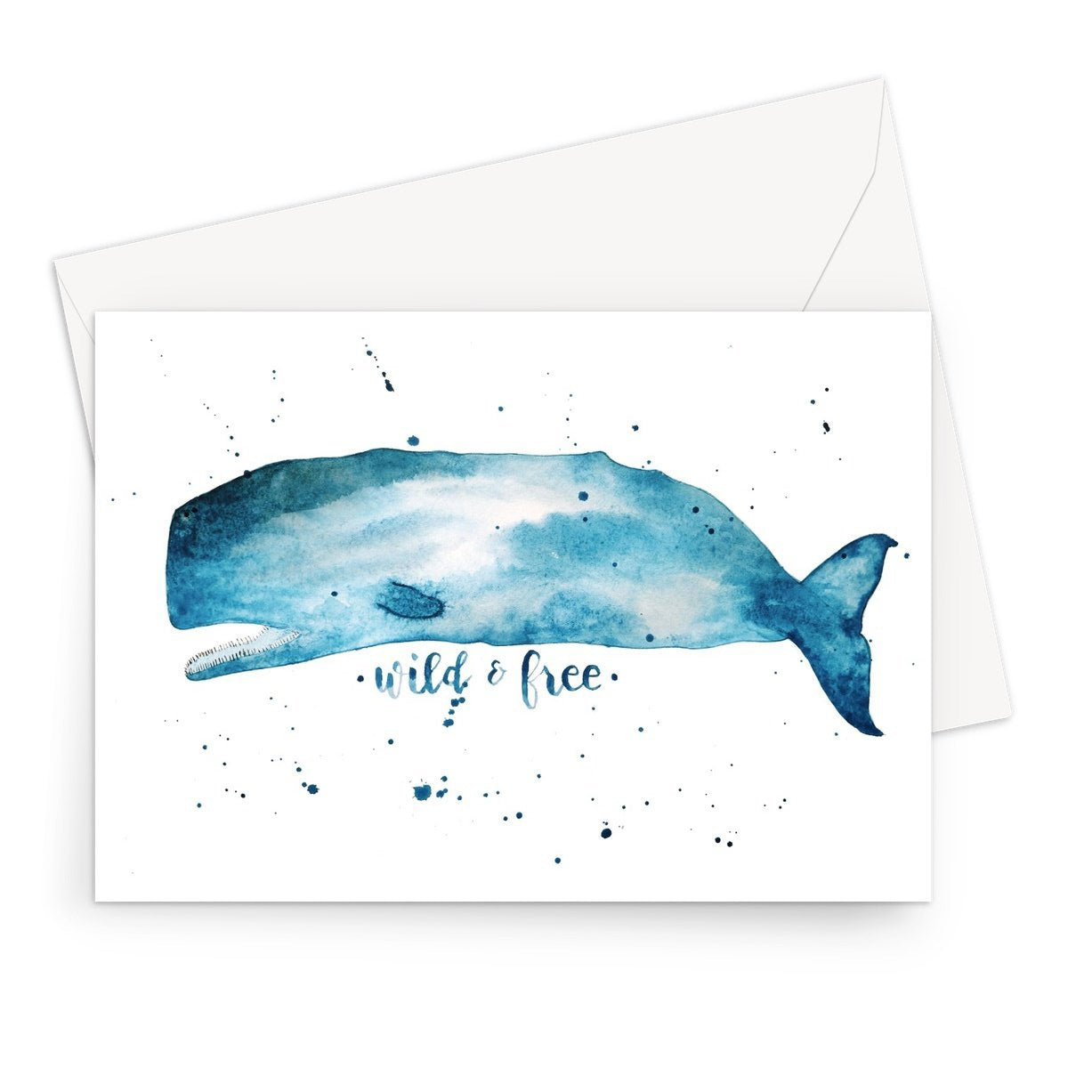 Wild and Free // Greeting Card