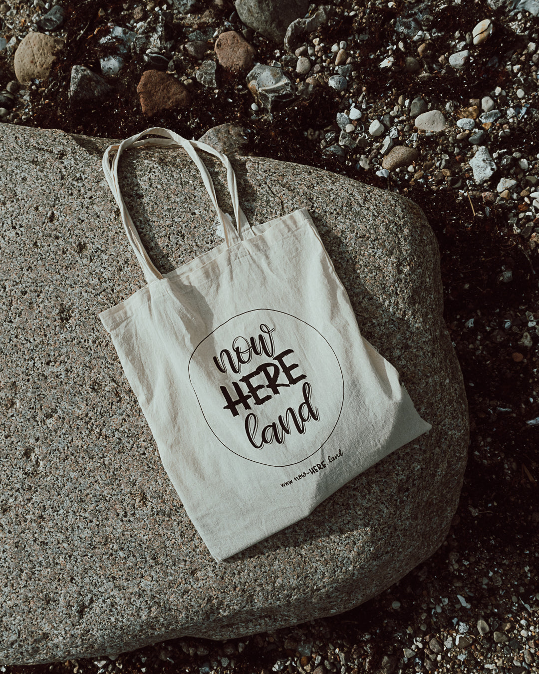 now-here.land // Organic Cotton Tote Bag