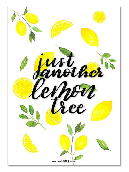 Lemon Tree // Fine Art Print