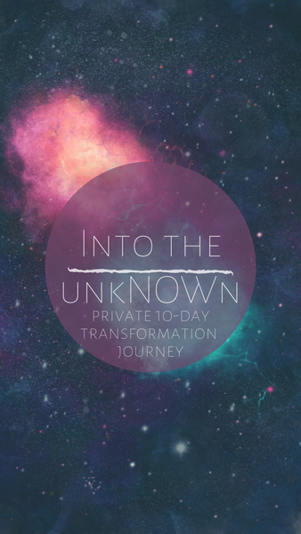 into the unkNOWn // Private 10-Day Transformation Journey